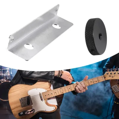 Metal Guitar Bracket Wear Resistant Pot Bracket for JM Pickguard Instrument Bracket Nut and Switch Baffle