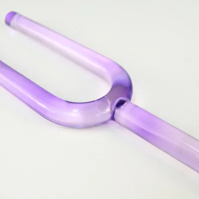Amethyst Quartz Crystal Tuning Fork 432Hz Customization Tones Crystal Instrument Sound Meditation Spiritual Products Occult