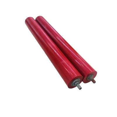 Flexo Printing Machine Rubber Printer Roller Inside Iron Pipe Rubber Rollers for Printing Press