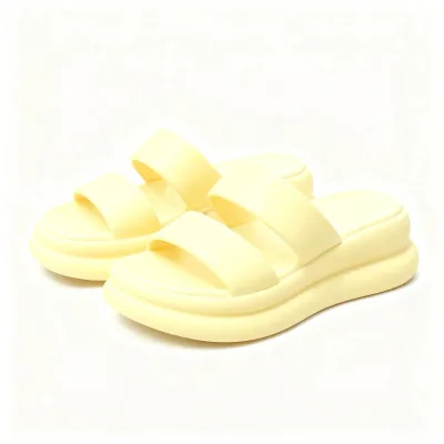 7734 Wholesale customized lightweight summer non slip thick soled sandals