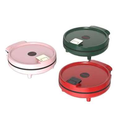 Best Selling Electric Mini Multifunction Electric Pizza Pan Non Stick Coating Round Shape Double Side Electric Baking Pan