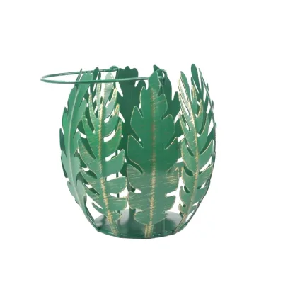 Iron Water plant Decorative Candle Holder For Home Decoration
