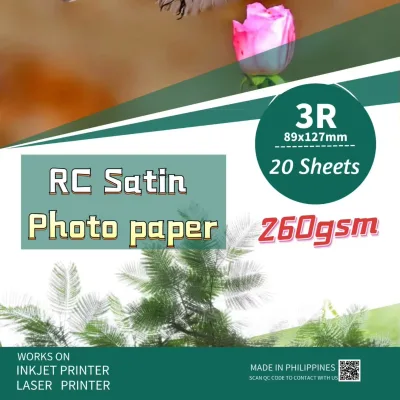 240g 260g RC Photo Paper Glossy 3R/4R/5R Roll 5/6/7/8 Inch for Inject Printer