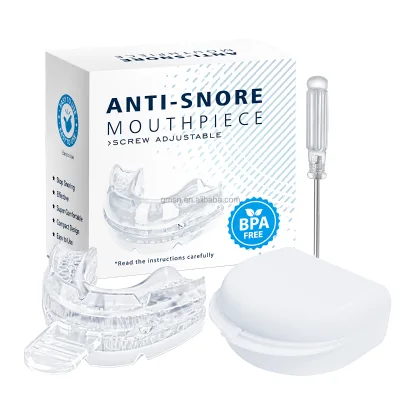 2025 New arrival adjustable anti snore strap anti snoring mouthpiece anti-snoring device