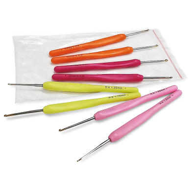 Detailed Lace Crochet 8pcs/set Needles Set Knitting Crochet Set Hook