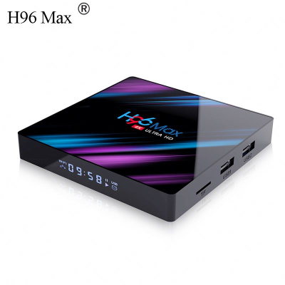 Goodieda H96max 3318 4G 32G 64G Google Certificated TV BOX Android 9.0 Smart Set Top Box Voice Remote TV Box