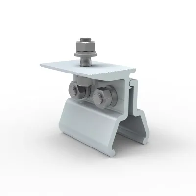 Simple Installation Solar Panel Mounting Bracket Kliplock Clamp for Corrugated Tin Rooftop Solar Rooftop Mounting Solution