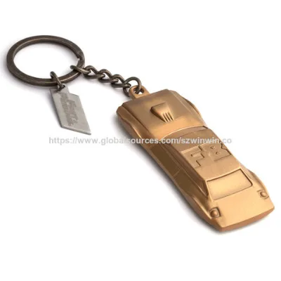 3D car keychain in custom design
