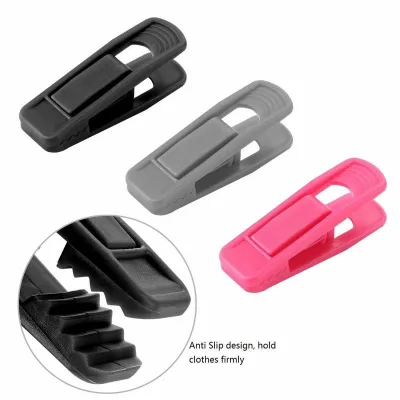1pc Plastic Long Tail Trouser Clips Clothespins Drying Clips Elongated Clips