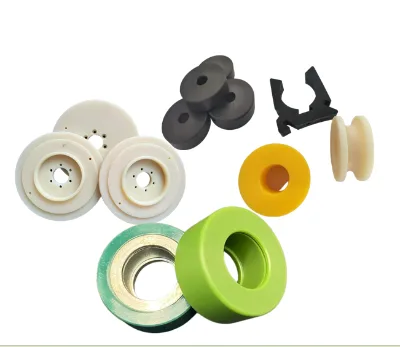 OEM / ODM Factory Custom Design Plastic Sheave Bushing Wheels Plastic with Bearing Nylon Pulley Wheel Roller