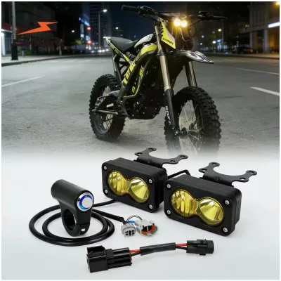 SNOR NEW Style Head Light Kit for Sur-Ron Surron Talaria Segway Light Bee X Electric Dirt Bikes Driving Lights