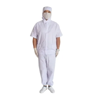 High Quality Zixi Safety Polyester Breathable Dust-proof Anti-Static Level D Protection Cooking Coveralls Lab Made Heat