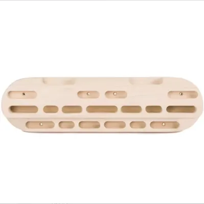 Professional Rock Climbing Finger Training Board Hangboard Wall Climbing Board for Finger Strength and Pull up Bar Training
