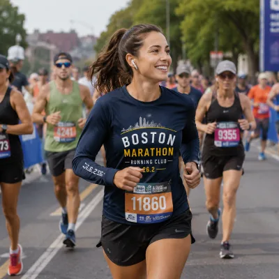 Custom Women Race Running Club Long Sleeve Sublimation Shirt 26.2 Miles Marathon Training Tee Quick Dry Training Shirt