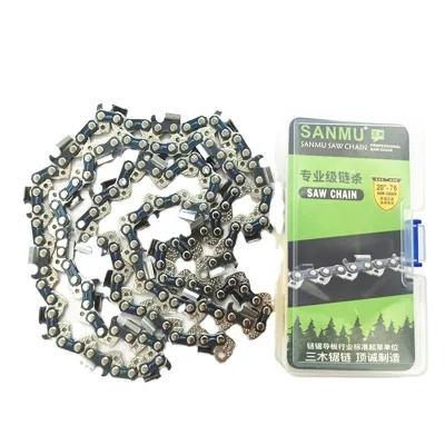 Multiple Pitch Customized Hardware Zinc Galvanized Metal Saw Chain