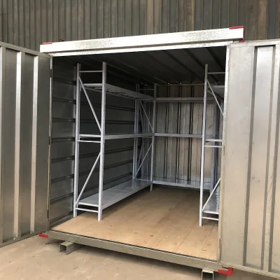 Low Cost Modern Prefab House Small Modular Steel Frame Outdoor Bungalow Warehouse Storage Portable Bungalow Bungalow Storage