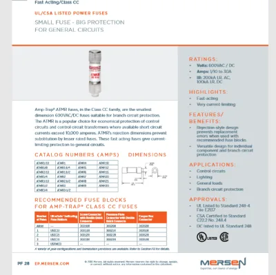 ATMR Resistor Beads Set Low Voltage Cutout Electrical Ceramic Distribution Maxi Inline Glass Decoration FUSE EATON Bussmann