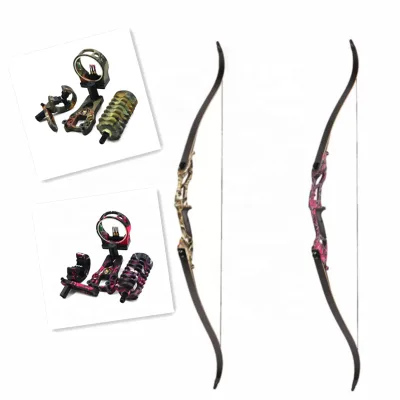 56Inches American Hunting Bow 30-50lbs Draw Weight FPS170-190 Recurve Bow Hunting Archery Bow Accessory