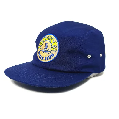 Flat Brim Personalized Camping Fishing Classic 4 Panel Nylon Waterproof Hat Snapback Camp Caps Custom