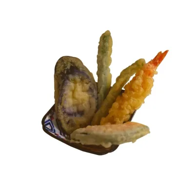 China Hot Sales Delicious Japanese Frozen Food Pre Fried Eggplant Tempura