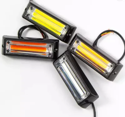 High Power Truck Vehicle Lights Surface Mount Red Blue Amber White Emergency Hazard Warning Strobe Light Lamp