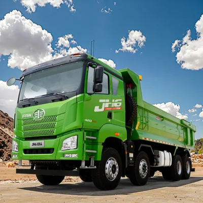 FAW Factory Direct 30 Ton Diesel Dump Truck 6X4 8x4 Quality Assurance Euro-5 Emission LHD Standard 400HP Engine Auto Gear Box