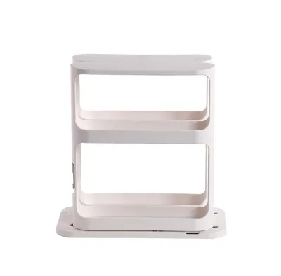Multifunction Kitchen Storage Holders Rotating Spice Storage Shelf Kitchen Spice Storage Organizer