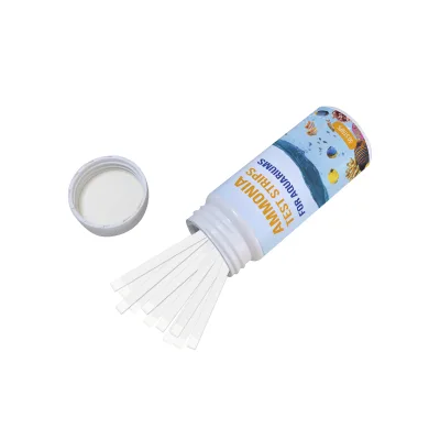 Hongyi Manual Plastic Ammonia NH3 Test Kit Aquarium 99.9% Accuracy Saltwater Freshwater (30/50 Strips) CE Certified Fish Safety