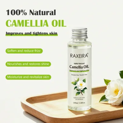 Wholesale Camellia Seed Oil Natural Plant Extract Hair Essential Oil Nourishes Shine Repair Scalp Care All Hair Types Hair Oil