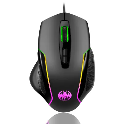 Wired Gaming Mouse Seven-Button Macro Luminescent Breathing Light Colorful Gaming Mouse Computer Wired Mouse