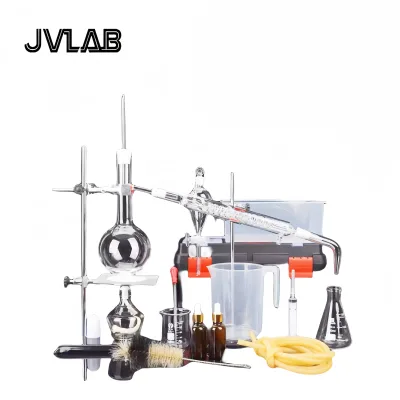 Essential Oil Glass Distillation Extraction Device Apparatus