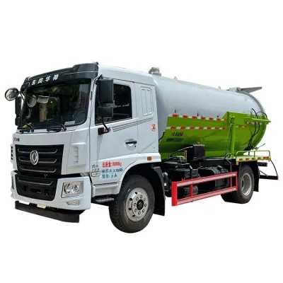Dongfeng D9 Cleaning Sewage Suction Truck Urban Drainage Repair Truck tank Sealing Strong