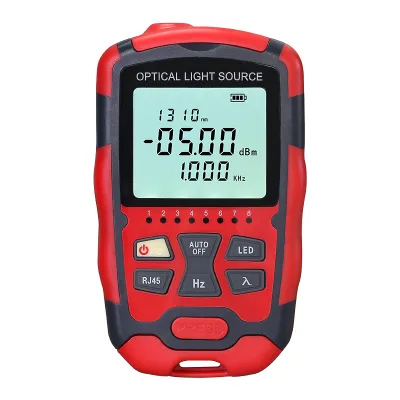 Handheld Fiber Optic Power Meter Light Source