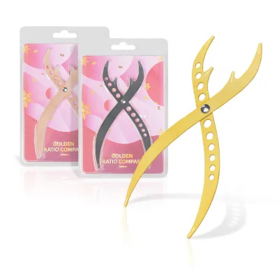 Eyebrows Ruler Microblading PMu Makeup Tool Ruler Golden Proportion Eyebrow Divider Eyebrow Drawing Tools