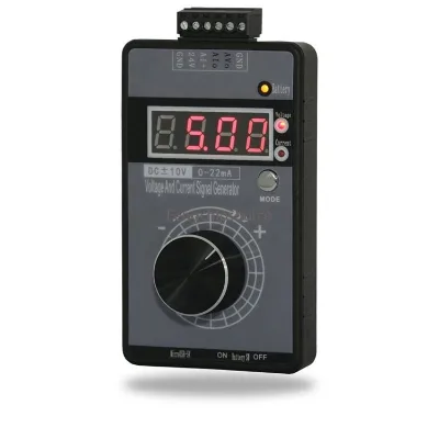 New Handheld Positive and Negative Voltage 0-10v5v Current 0-4-20ma Signal Generator Analog Source Calibrator