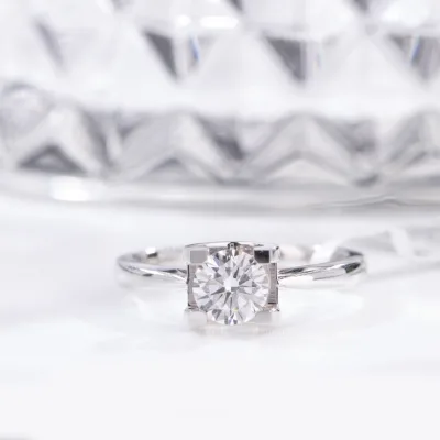 Hot Selling Customized Lab Diamond Ring Classic Diamond Wedding Ring