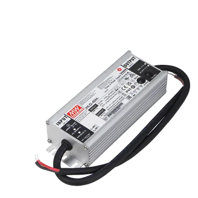 Low Price Original MEANWELL HLG-40H-24A 40W 24V 1.67A LED Driver Constant Voltage Current IP65 Waterproof Built-in Active PFC