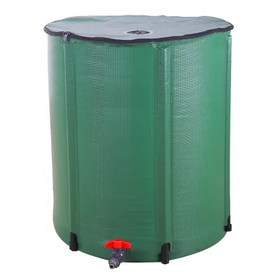 High Quality Portable PVC Rain Barrel With Filter Watering System for Garden Irrigation