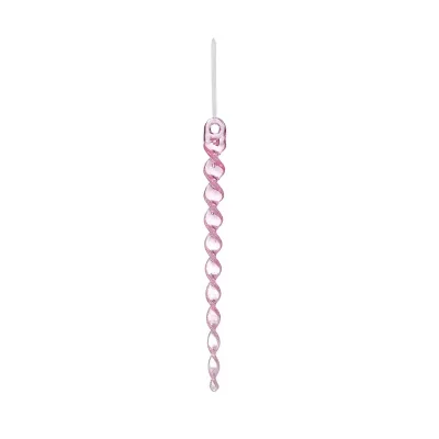 New Transparent Ice Column Pendant for Christmas 2026 Creative Transparent Hanging Decoration Wholesale