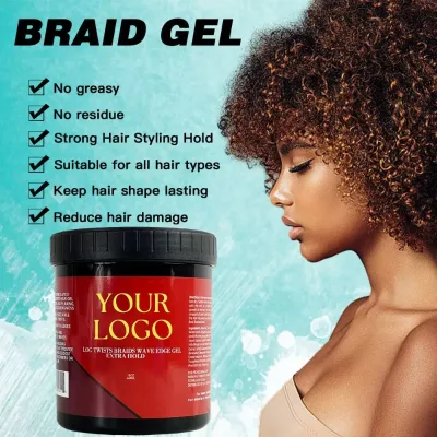 Natural Organic Hair Care Gel & Cream Hair Wax Strong Hold Creamy Texture Unisex for Men & Women Easy Wash Bulk 454g