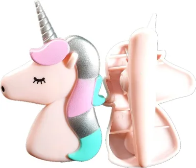 Pink Unicorn Style Beach Towel Holders Clips Beach Patio or Pool Accessories Sunbed Towel Clips