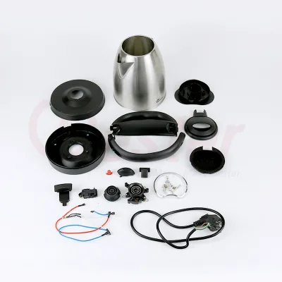 Factory Kitchen Appliance Stainless Steel Surface Plastic Bottom Heater Electric Kettle Spare Parts