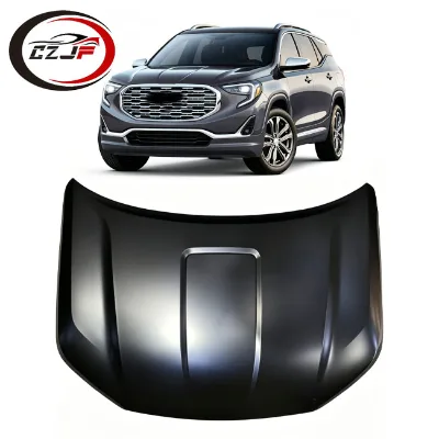 CZJF Auto Body Parts Engine Hood Cover for GMC Terrain 2018 2019 2020 2021 Steel Exterior Bonnet Panel Board Lid Top Upper