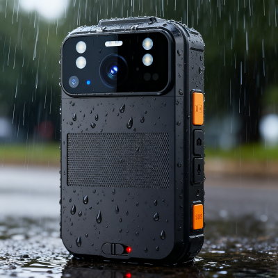 4G Android Body Camera 2K Wearable Video Recorder with Push-to-Talk SOS Alarm GPS & Real-time Streaming
