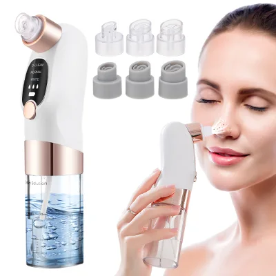 Home Vacuum Suction Face Nose Pore Cleaner Beauty Device Electric Small Bubble Blackhead Remover
