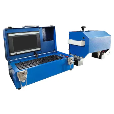 Portable Pneumatic Dot Peen Marking Machine with Waterproof Thorx-6 Controller 140*80mm for Bulldozer and Engineering Machine
