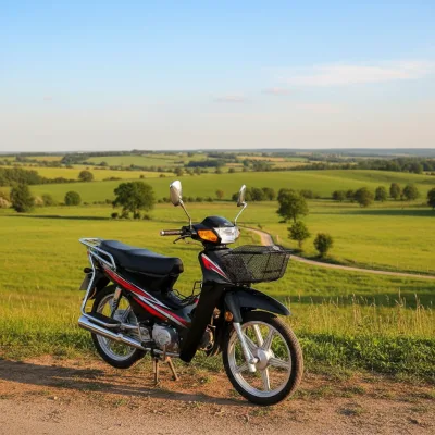 SHUNYANG 110cc Gasoline Two-Wheeled Motorcycle with Brushless Motor EPA/DOT Certified Over 80km/h Speed for Passengers Hebei