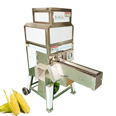 Electric Automatic High Efficiency Corn Maize Peeling Machine
