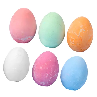 Egg Chalk Funny Outdoor Sidewalk School Blackboard Washable Jumbo Chlak