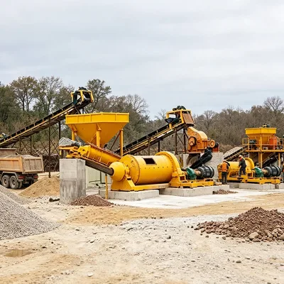 Gold Ore Gravity Separation Plant for Free Gold Recovery Production Line